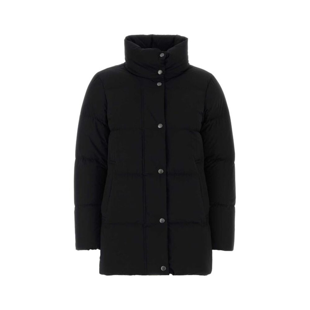 Woolrich Women Black Stretch Nylon Madison Down Jacket